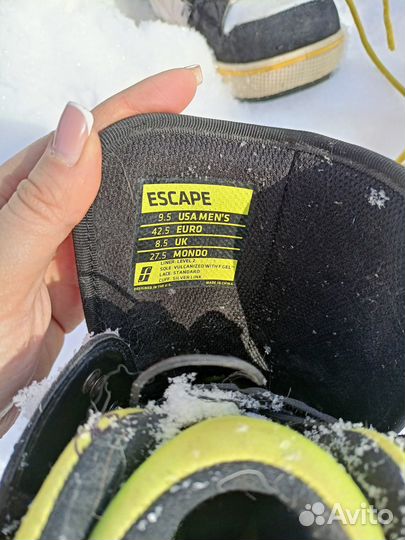 Ботинки для сноуборда р-р 42,5