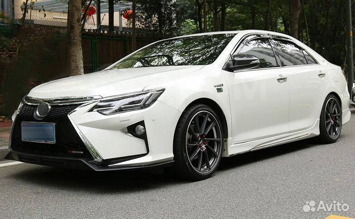 Бампер передний Toyota Camry 50, 55, в стиле Lexus