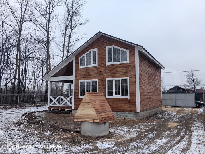 Дом 135 м² на участке 8 сот.