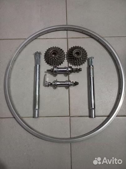 Запчасти для велосипедов,колёса 20-26дюймов