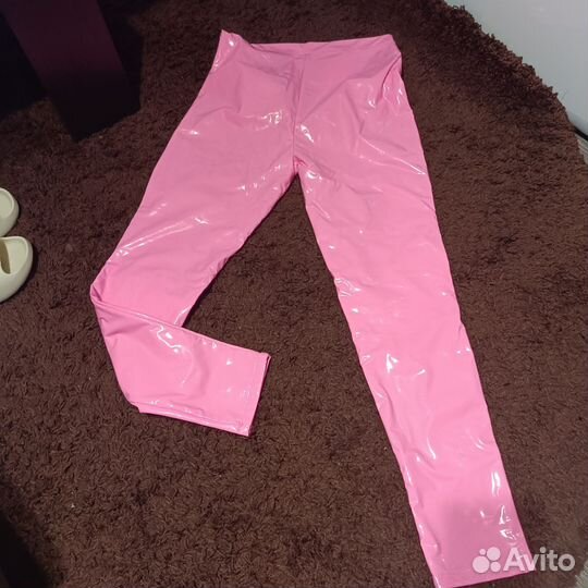 Лакированные брюки