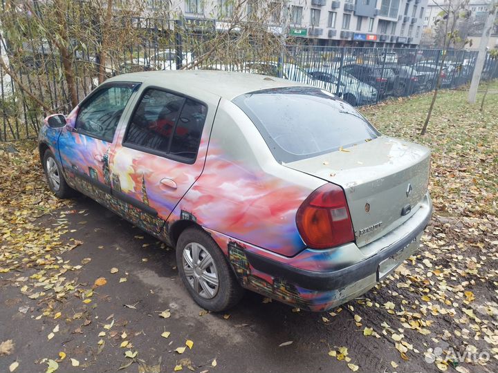 Renault Symbol 1.4 МТ, 2002, 216 000 км