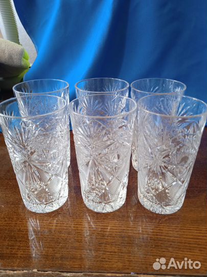 Хрустальная посуда СССР