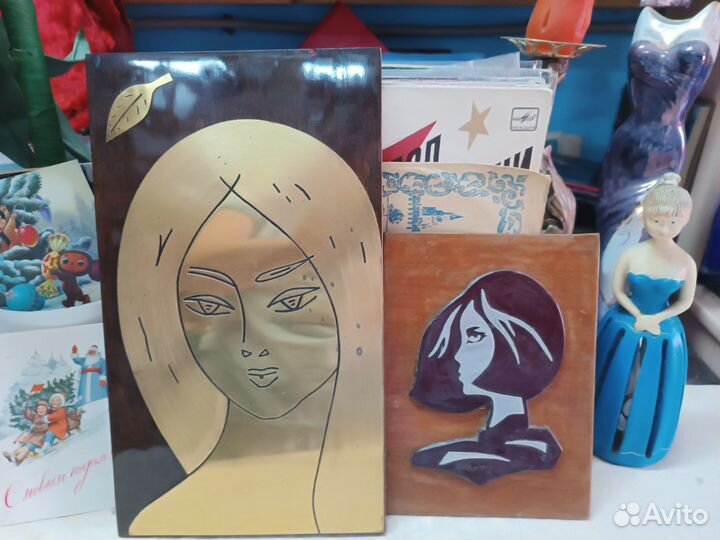 СССР панно деревянные и ещё