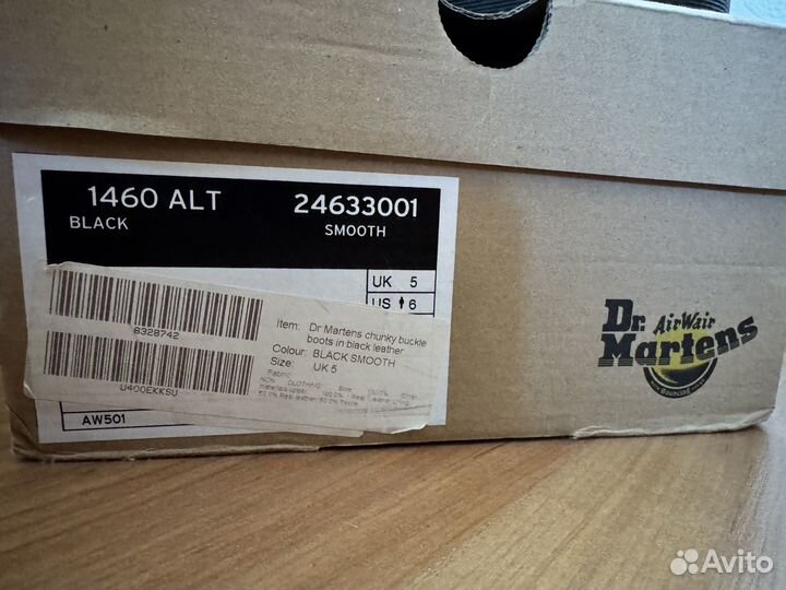 Dr martens ботинки 38