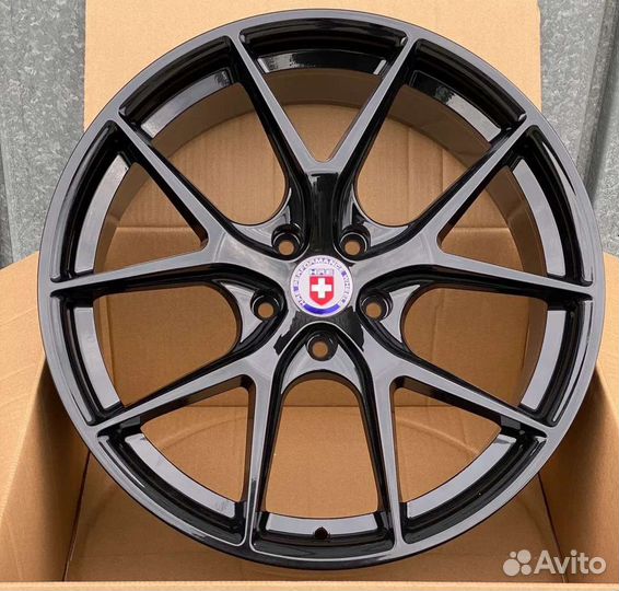 Диски HRE P101 R18 5*114,3 Чёрные Toyota Nissan