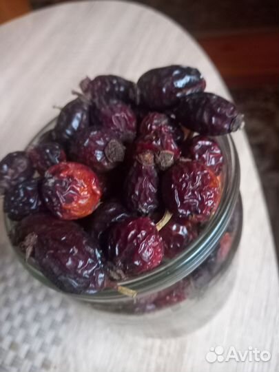 Шиповник сушеный и свежий