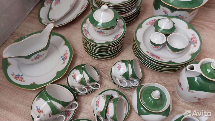 Сервиз Дулево, чайный кофейный столовый