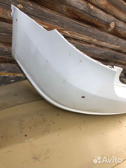 Задний бампер на volkswagen polo седан