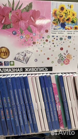 Алмазная мозайка на подрамнике