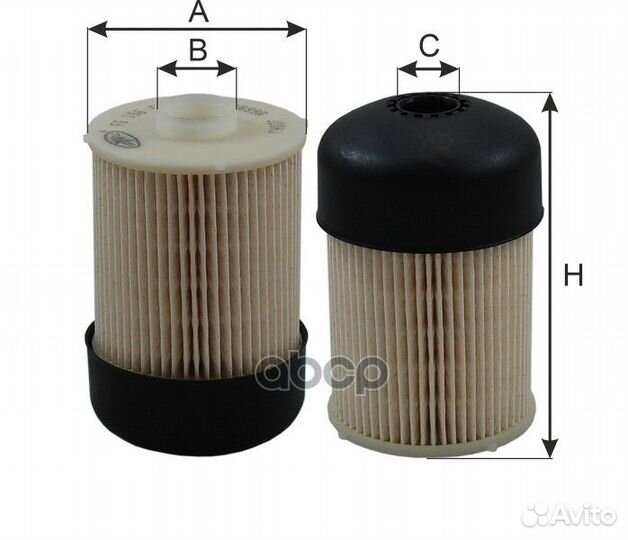 Фильтр топливный nissan, opel, renault FG156ECO