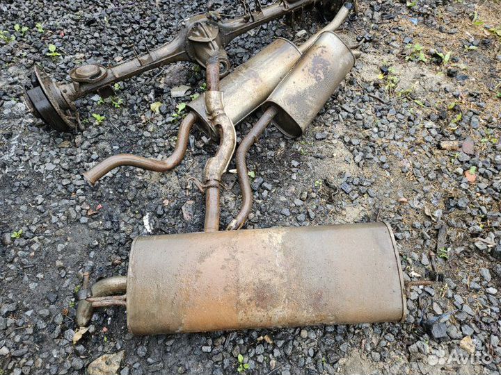 Глушитель Nissan Qashqai J10 2.0 MR20DE (141) 2008