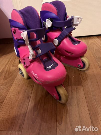 Роликовые коньки детские раздвижные