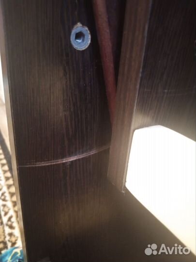 Детская кроватка с маятником и ящиком