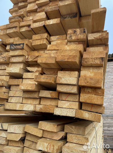 Доска обрезная хвоя