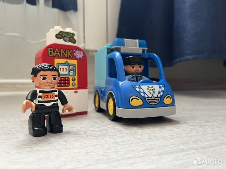Лего дупло поезд большой, полиция, семейный дом