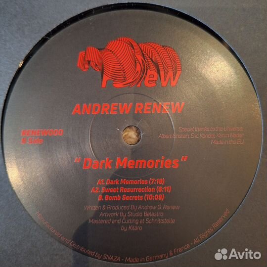 Andrew Renew – Dark Memories EP