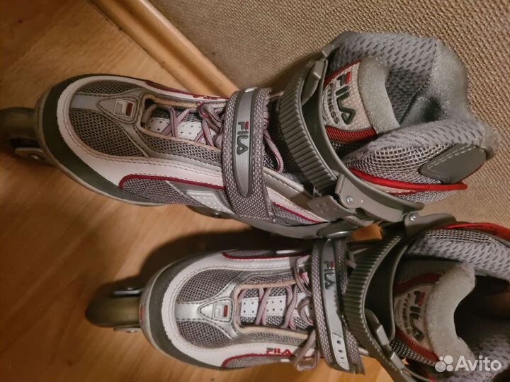 Роликовые коньки 37,5 размер женские fila