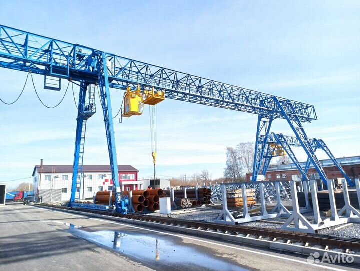 Кран козловой