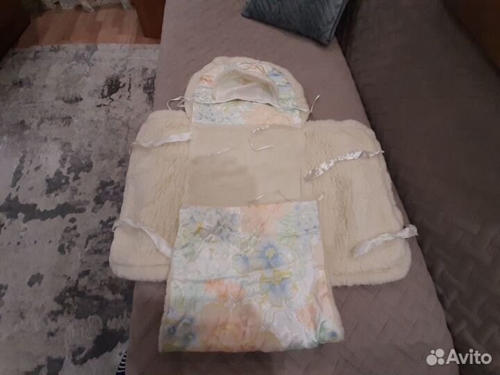 Конверт на выписку зимний для девочки и мальчика