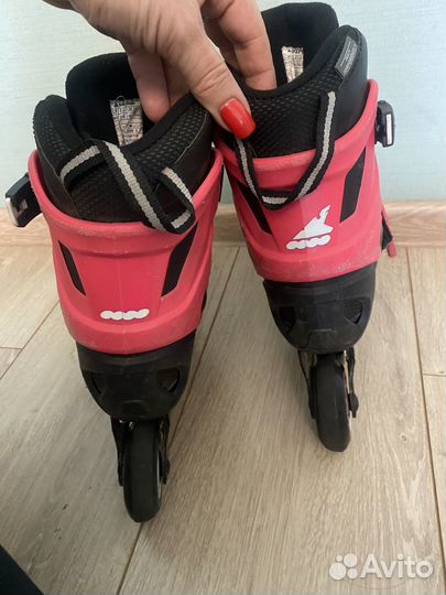 Роликовые коньки rollerblade, размер 31-33
