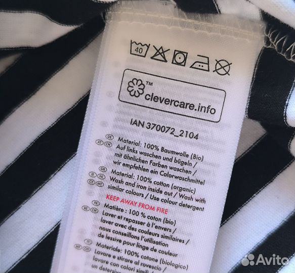 Футболка для девочки р 134/140 Lupilu