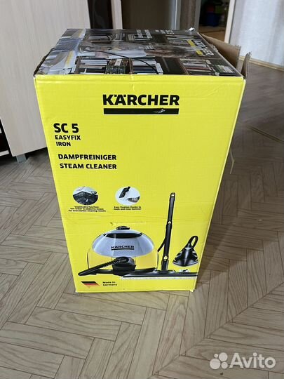 Пароочиститель karcher sc 5 с утюгом