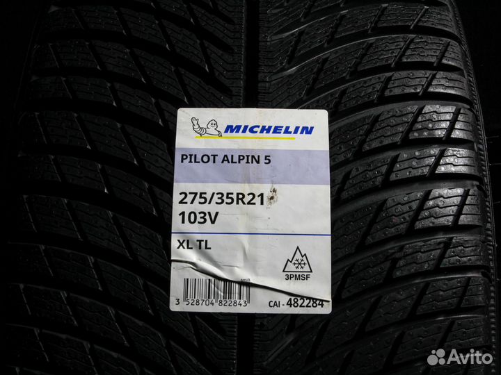 Michelin Pilot Alpin 5 245/40 R21 и 275/35 R21 94V