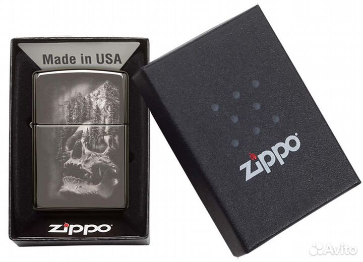 Зажигалка Zippo Skull Design 49141