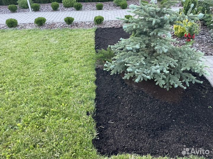 Микс Чернозем Плодородный грунт Удобрение Песок