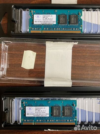 Оперативная память Nanya NT256T64UH4A0FN-37B DDR2