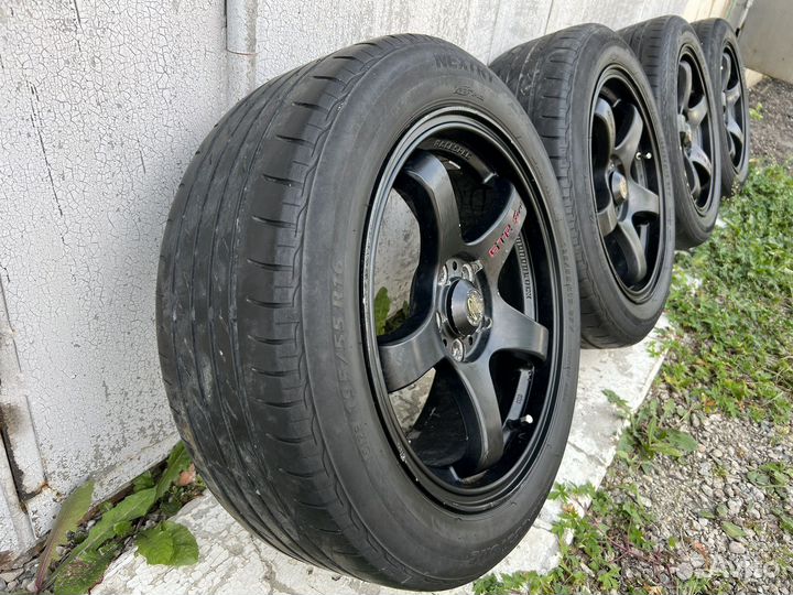 Колеса в сборе 195/55/16 лето 5х100
