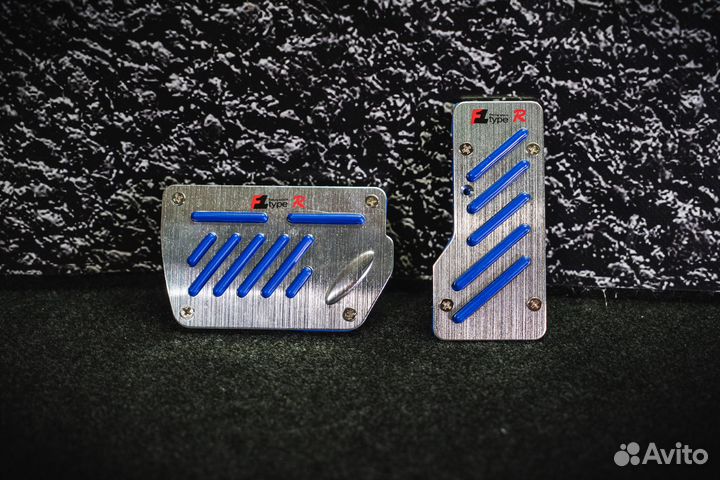 Накладки на педали, АКПП, 321, синие