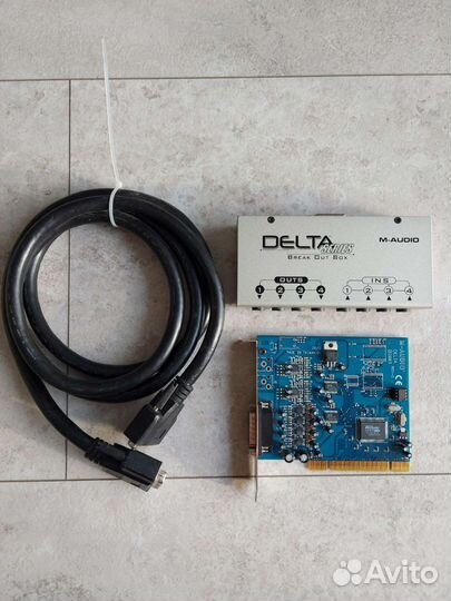 Звуковая карта m-audio delta 44