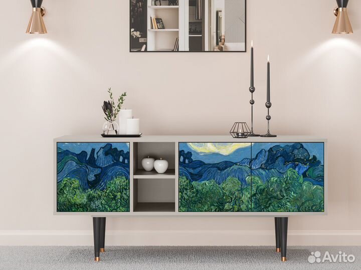 Тв-тумба T5 - Сатин - The Oil Trees