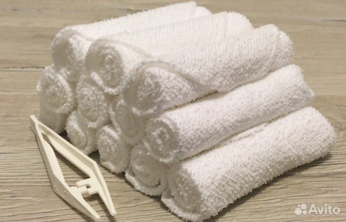 Полотенчики для рук салфетки махровые хлопковые