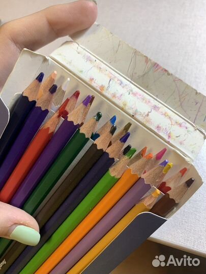 Акварельные карандаши Гамма 24шт