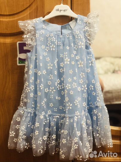 Платье на девочку 92