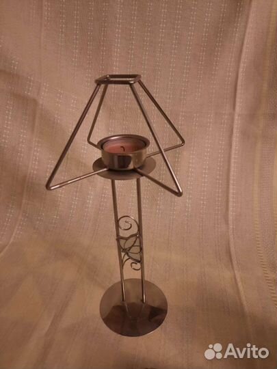 Подсвечник вазочка