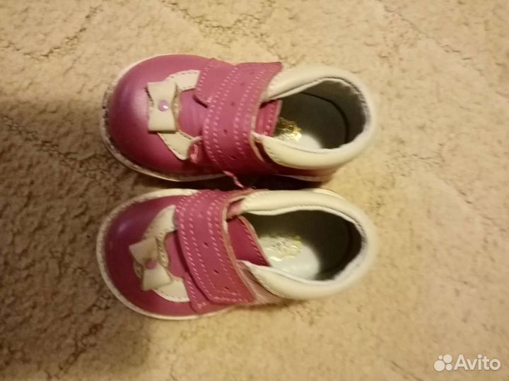 Сандалии для девочки, 22 размера, ортопедическая