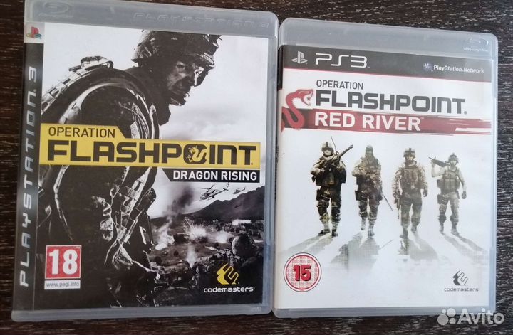 Operations Flashpoint 2 диска для PS3