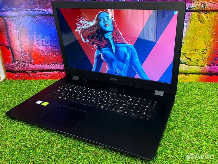 Ноутбук Acer с большим экраном \ Гарантия 3 мес