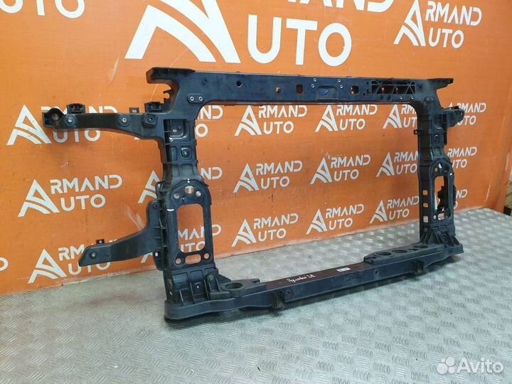 Панель передняя (суппорт радиатора) Hyundai Santa