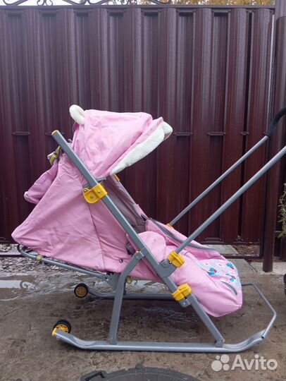 Санки коляска ника