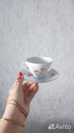 Чашка с блюдцем