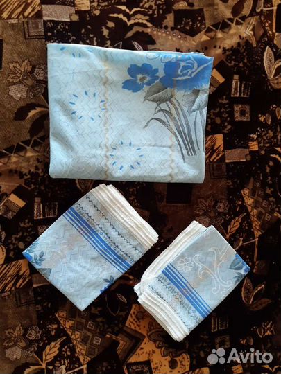 Покрывало и 2 наволочки