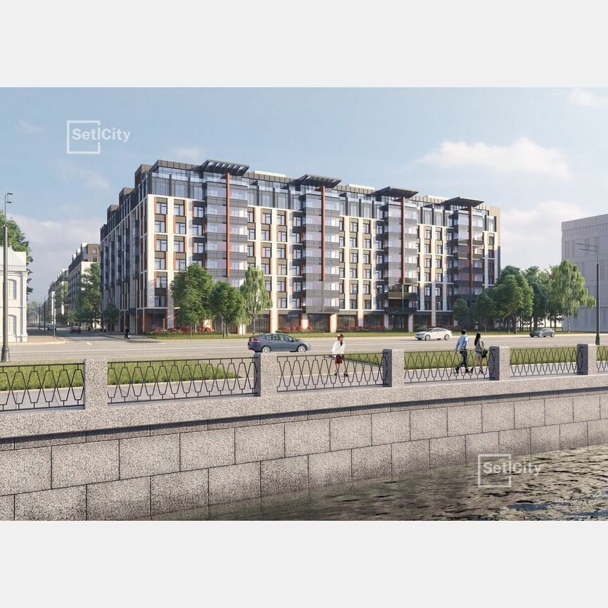 3-к. квартира, 114,9 м², 2/9 эт.