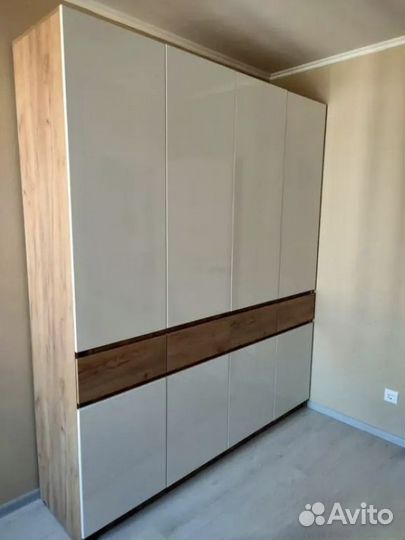 Шкаф 4-х ств Роджина (белый)