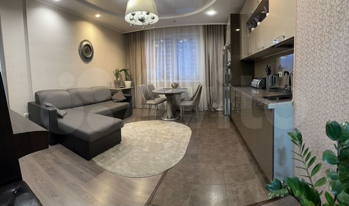 2-к. квартира, 57 м², 4/26 эт.