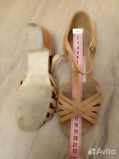 Детские босоножки для бальных танцев